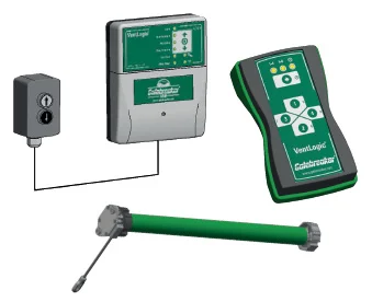 PATURA Elektro-Antrieb Premium, mit Steuerbox, 2. Schalter, Fernbedienung und Notbetrieb