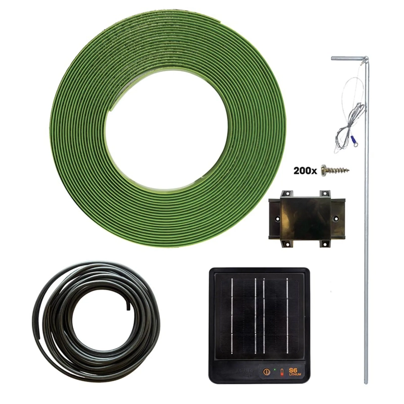 GALLAGHER Schneckenzaun Set S6 Solar 
