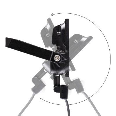 SHADA Flutlicht mit Sensor-LED - 30W 5400lm 4000K - Lumileds LED - schwarz