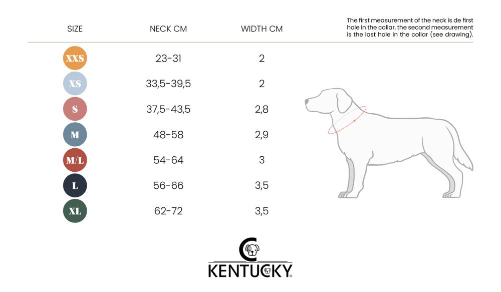 KENTUCKY® DOGWEAR Hundehalsband aus veganem Leder, rot