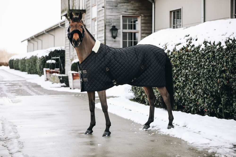 KENTUCKY® HORSEWEAR Stalldecke 400 g, schwarz