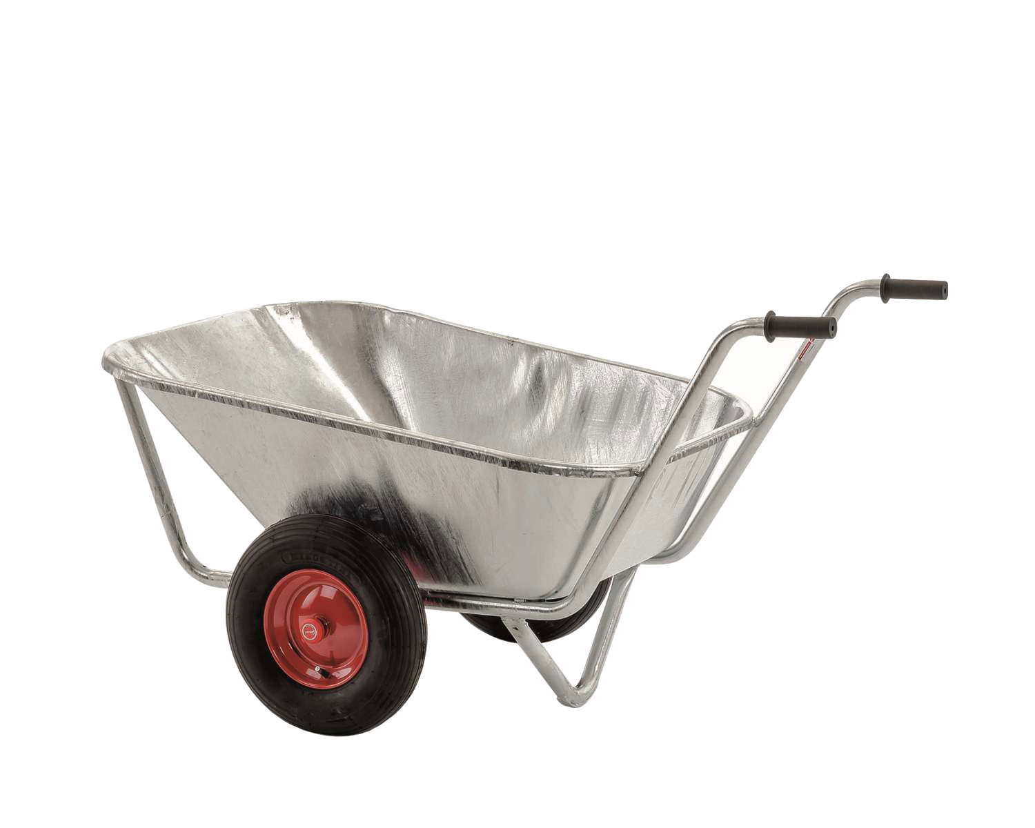 GROWI® Großmuldenkarre flach – 200 Liter