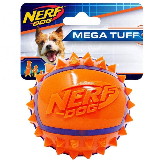NERF DOG Mega Tuff TPR Spike Ball 