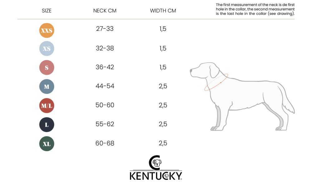 KENTUCKY® DOGWEAR Hundehalsband geflochtenes Nylon, olivgrün