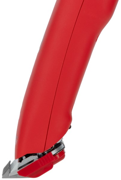 AESCULAP Edelstahl-Aufsteckkamm SnapOn, Schurhöhe: 3 mm, rot