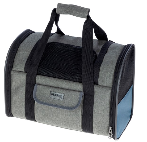 KERBL Hunderucksack Vacation 43x24x30 cm, grau/blau