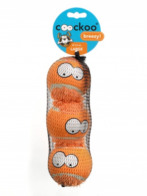 EBI Tennisbälle Coockoo Breezy Orange