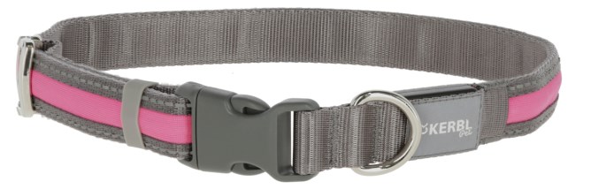 KERBL Light & Reflex Leuchthalsband, S/M