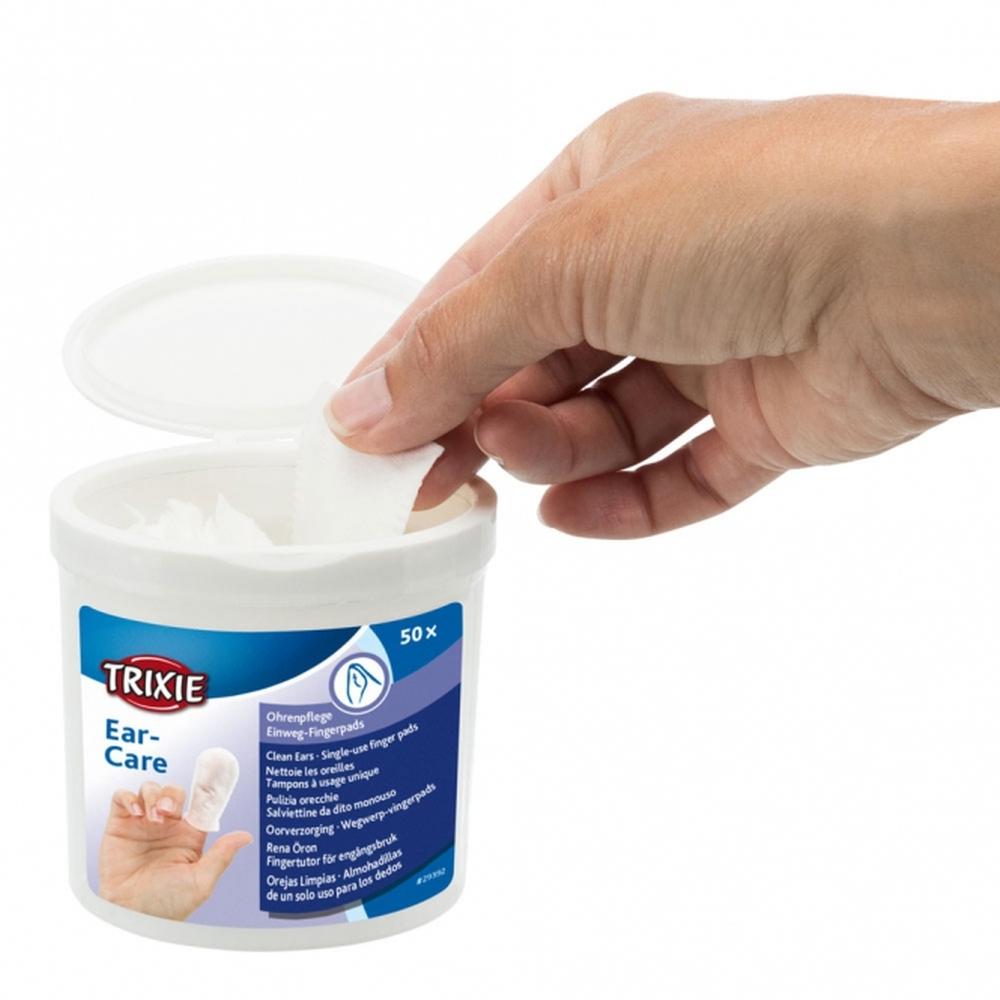 TRIXIE Ohrenpflege Einweg-Fingerpads