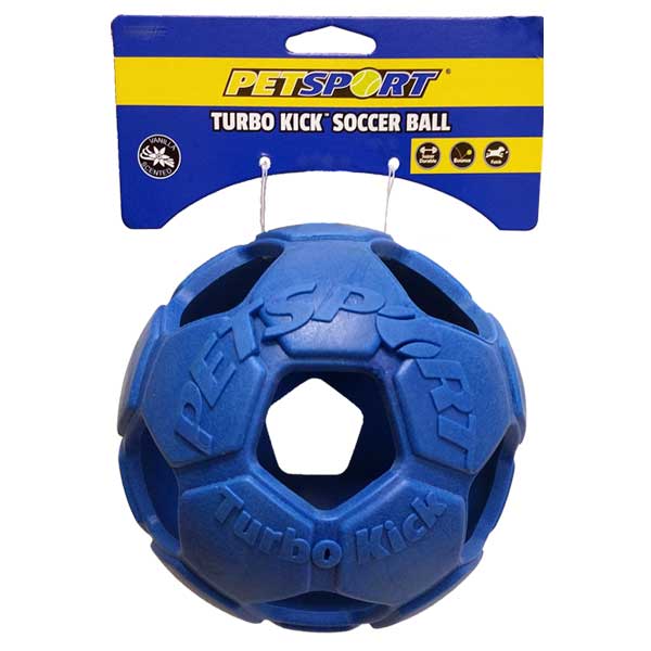 PETSPORT Turbo Kick Soccer Ball - 6,25 cm 