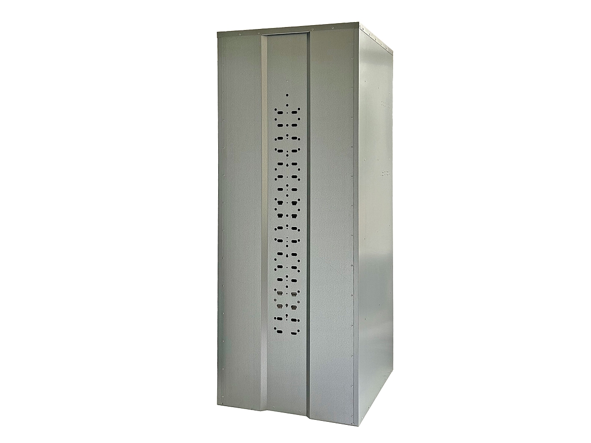 GROWI® Sattelschrank mit Vorrichtung für Vorhangschloss, 75 cm breit
