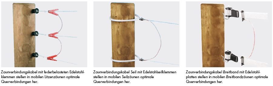 PATURA Litzenverbinder Edelstahl, doppelt 