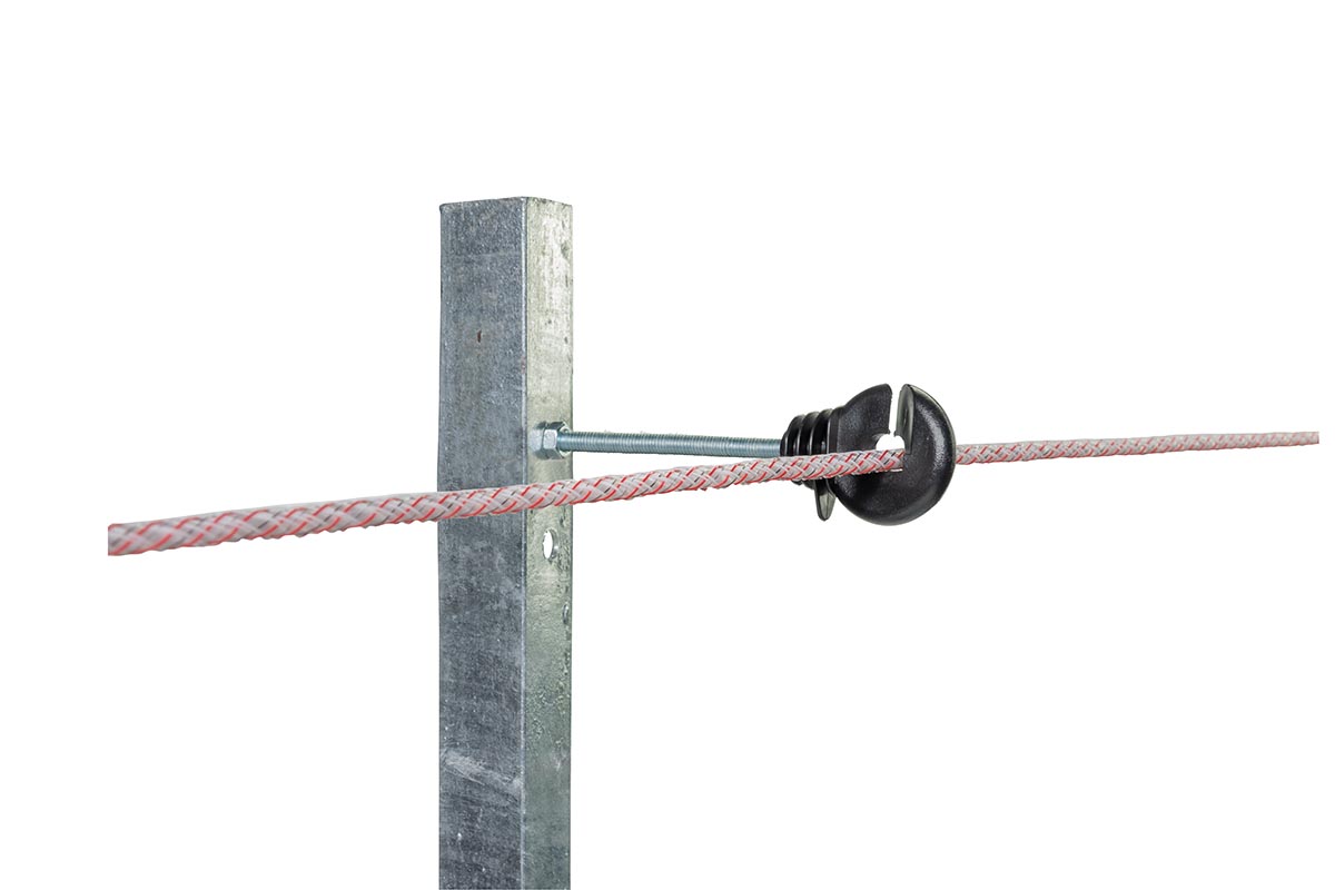 PULSARA Abstandsisolator für Metallpfähle, (20 Stück)