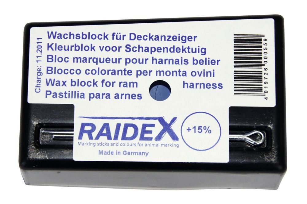 Wachsblock RAIDEX für Bocksprunggeschirr