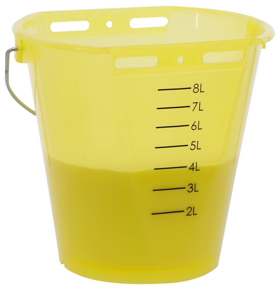 Tränkeeimer transparent, 8 l