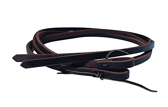 WESTERN IMPORTS® Heavy Oil Harness Split Reins 1/2"