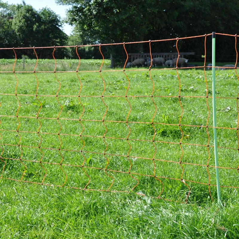 GALLAGHER Schafsnetz, 90 cm, 50 m, grüne Pfähle
