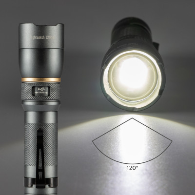 SHADA Taschenlampe - 1.200 lm 5.000 K Lithium-Ionen 8,14 Wh 