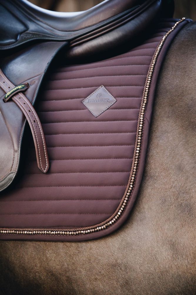 KENTUCKY® HORSEWEAR Schabracke Pearls Springen, braun
