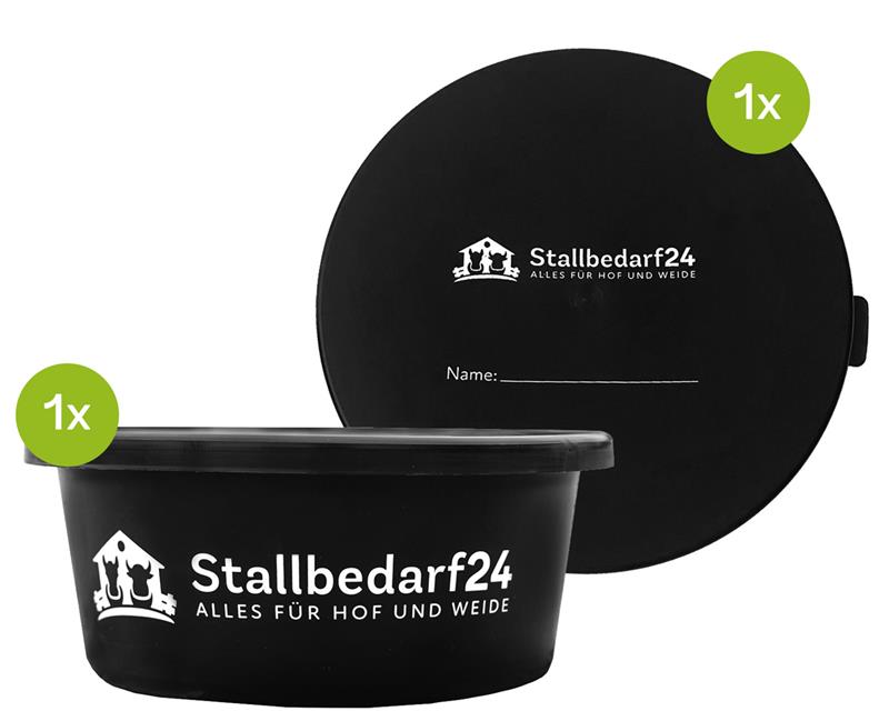 STALLBEDARF24 Müslischale mit Deckel 