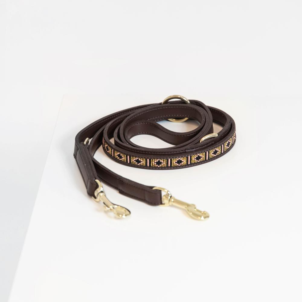 KENTUCKY® DOGWEAR Hundeleine Pearls 250 cm, gold