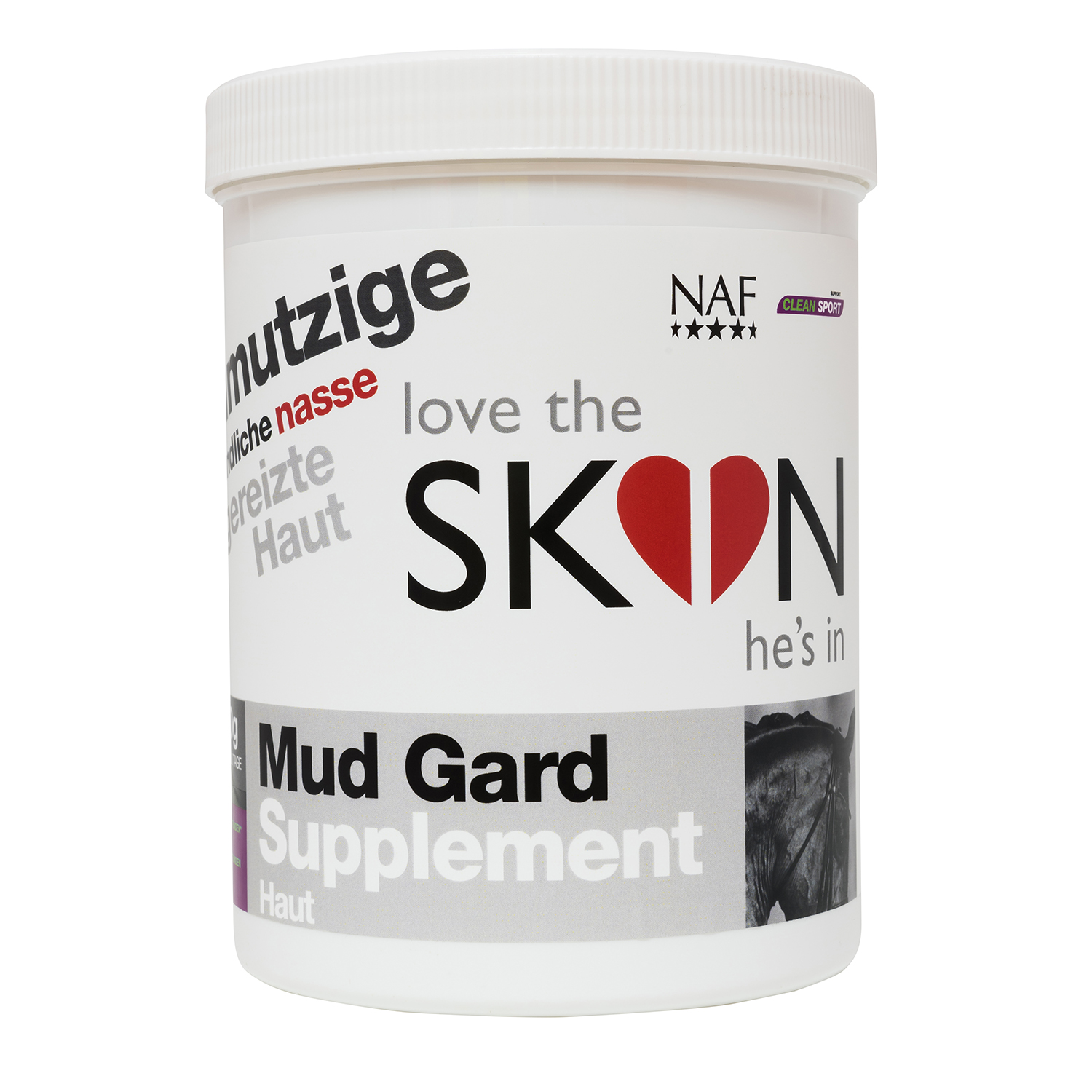 NAF Love the SKIN he’s in Mud Gard Ergänzungsfutter