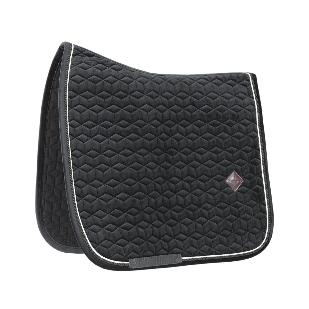 KENTUCKY® HORSEWEAR Schabracke Basic Velvet Dressur, schwarz