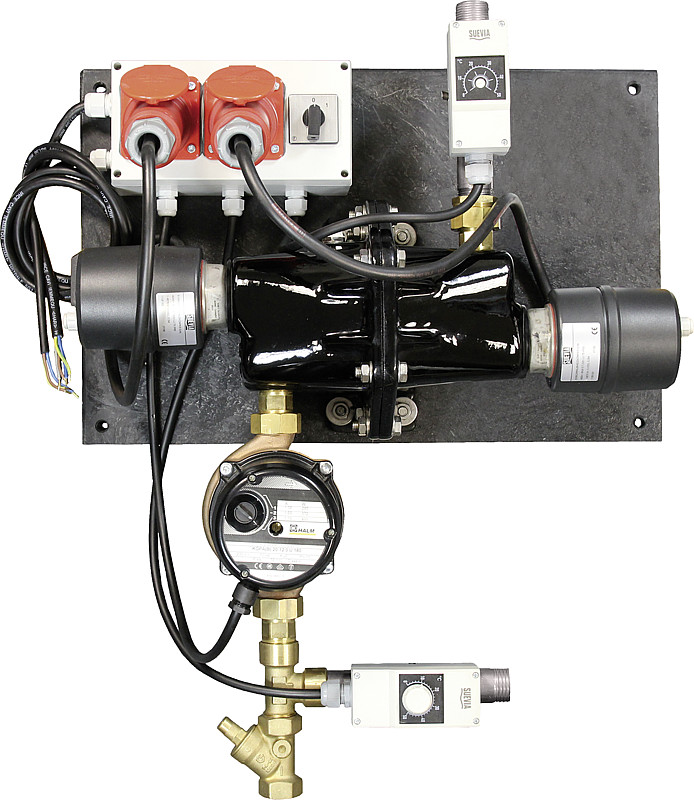 Umlaufheizsystem Mod. 312 mit Rücklauftemperatursteuerung
