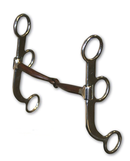 WESTERN IMPORTS® Bob Avila Shank Snaffle Bit