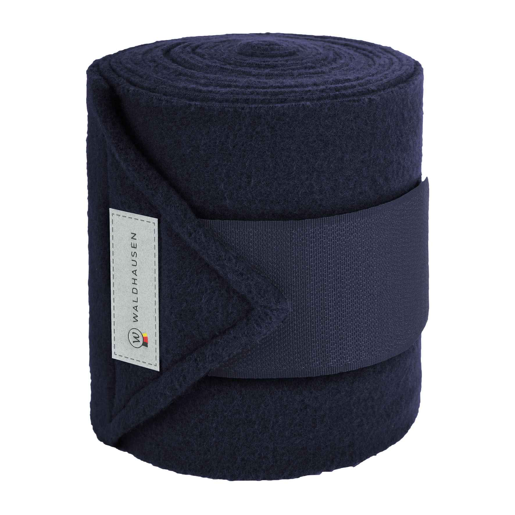 WALDHAUSEN Fleecebandagen Basic, 4er Set, nachtblau
