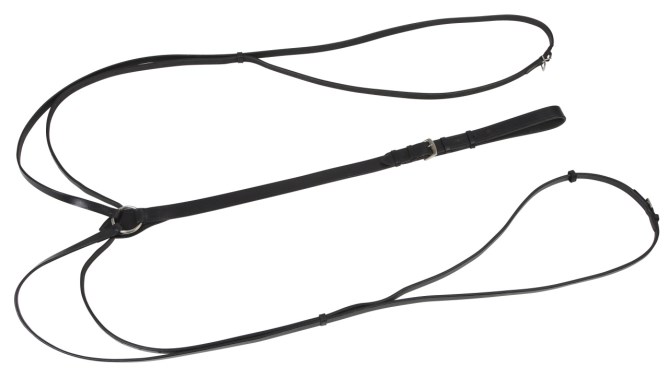 KERBL Dreieckszügel schwarz