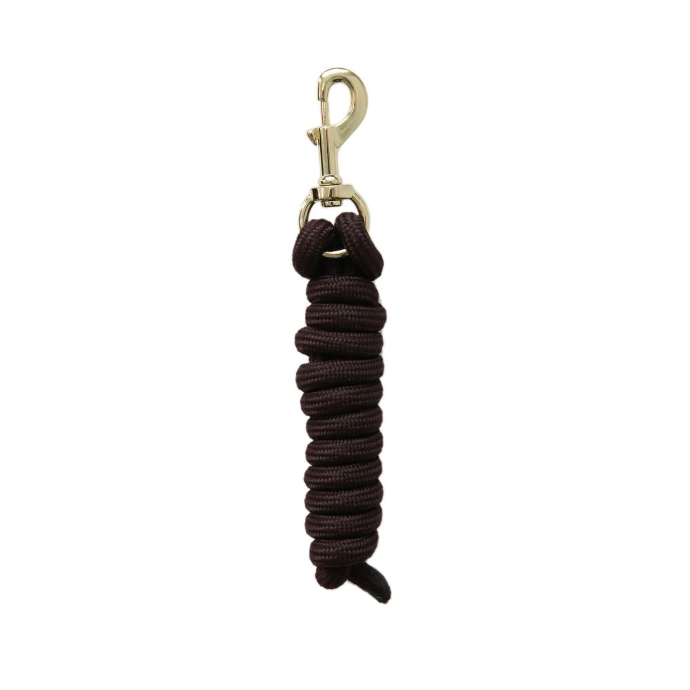 KENTUCKY® HORSEWEAR Führstrick, Karabiner, braun