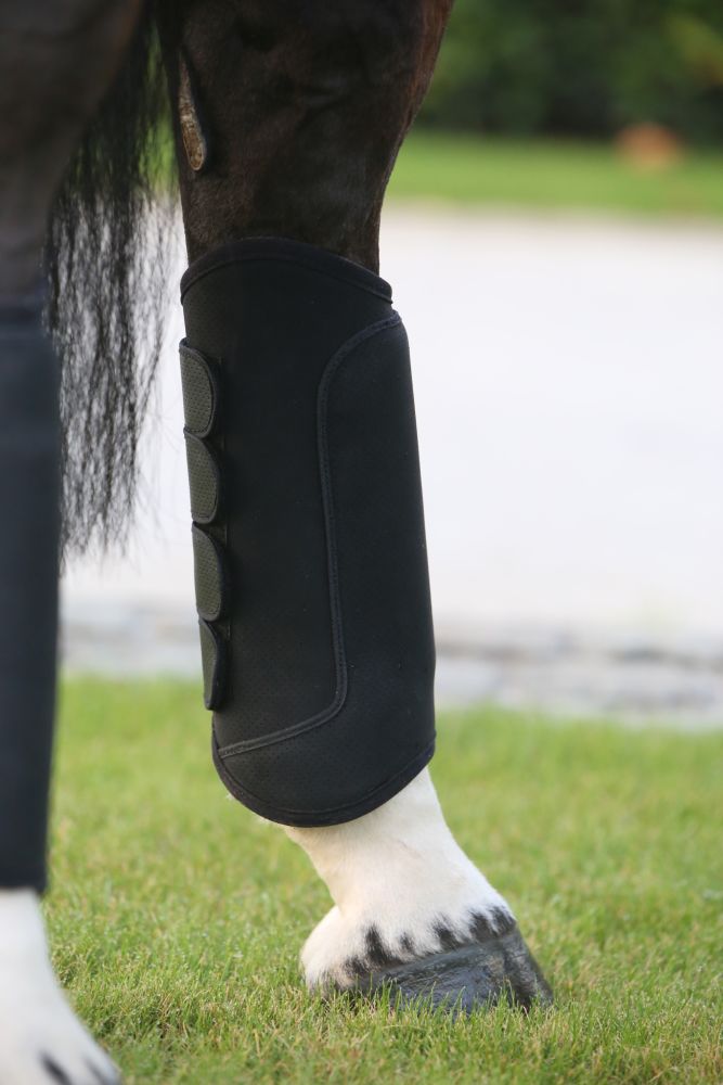 KENTUCKY® HORSEWEAR Geländegamaschen Air Tech hinten, schwarz 