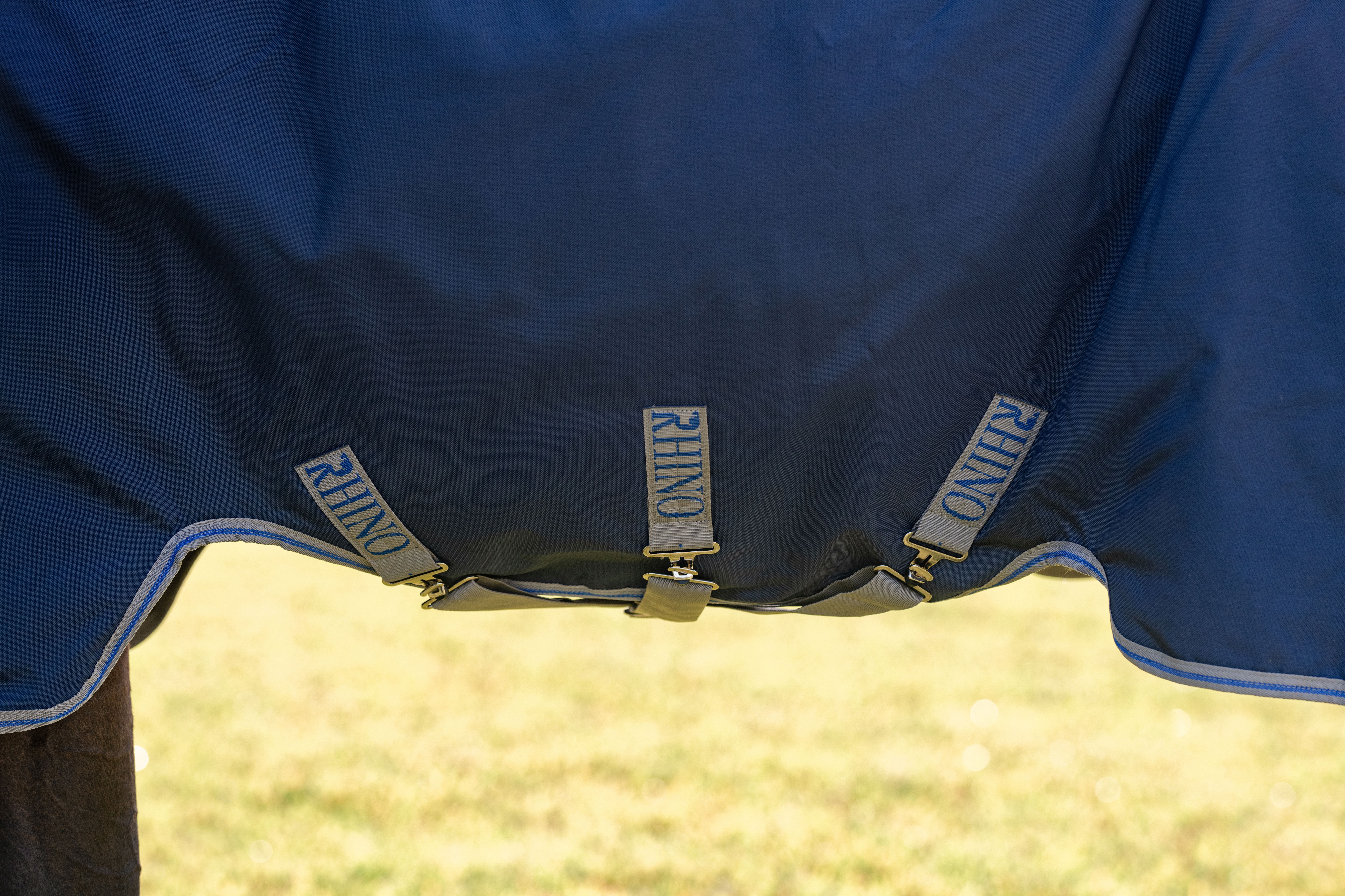 HORSEWARE® Rhino® Wug Turnout, 0g, navy/titanium 