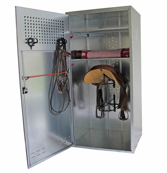 GROWI® Westernsattelschrank mit Vorrichtung für Vorhangschloss, 75 cm breit