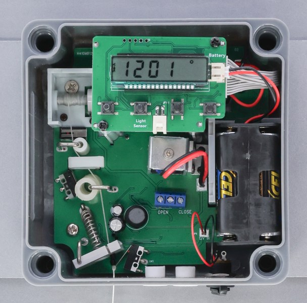 KERBL Automatische Hühnerklappe Komplettset EasyProtect