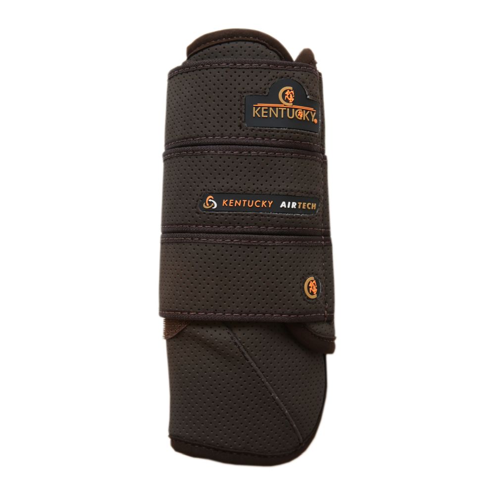 KENTUCKY® HORSEWEAR Geländegamaschen Air Tech vorne, braun