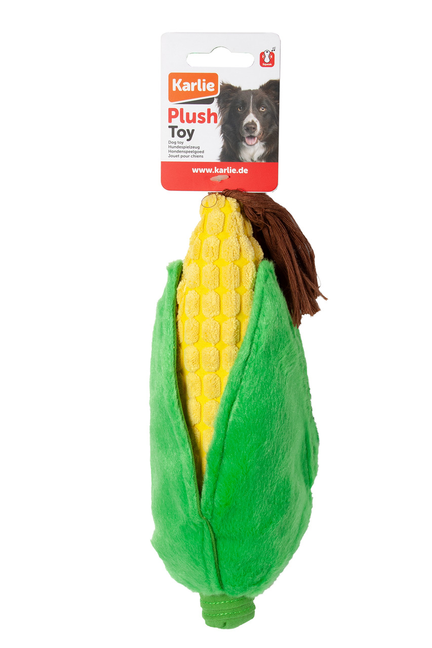 Hundespielzeug Plüsch Maiskolben