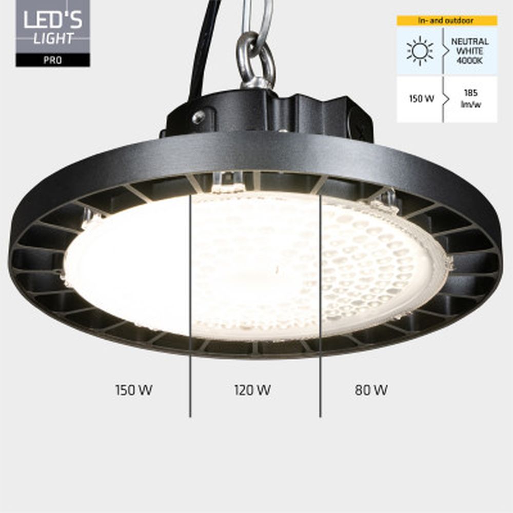 SHADA Hallentiefstrahler High Bay - 150 W 27.750 lm 4.000 K