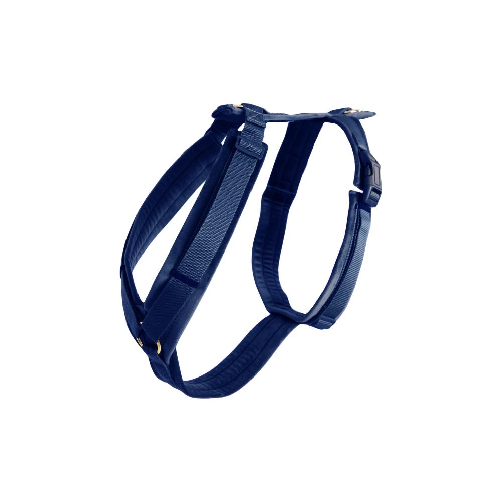 KENTUCKY® DOGWEAR Hundegeschirr Aktiv aus Samt, marine