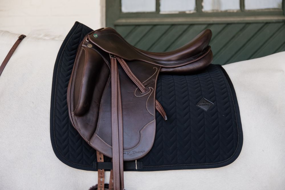KENTUCKY® HORSEWEAR Schabracke Fishbone Dressur, schwarz