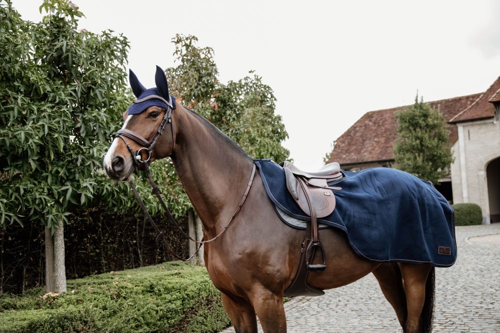 KENTUCKY® HORSEWEAR Ausreitdecke Heavy Fleece, marine