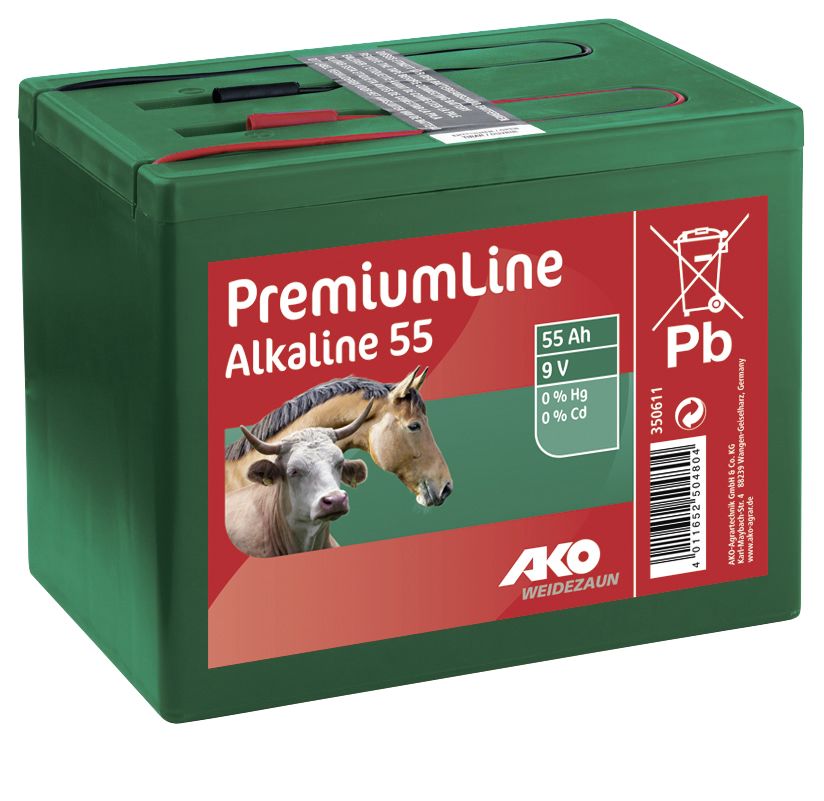 AKO 9 Volt Alkaline Trockenbatterie