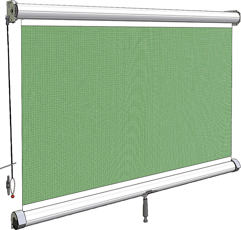 PATURA Windschutz-Zugrollo 5 Meter Breite