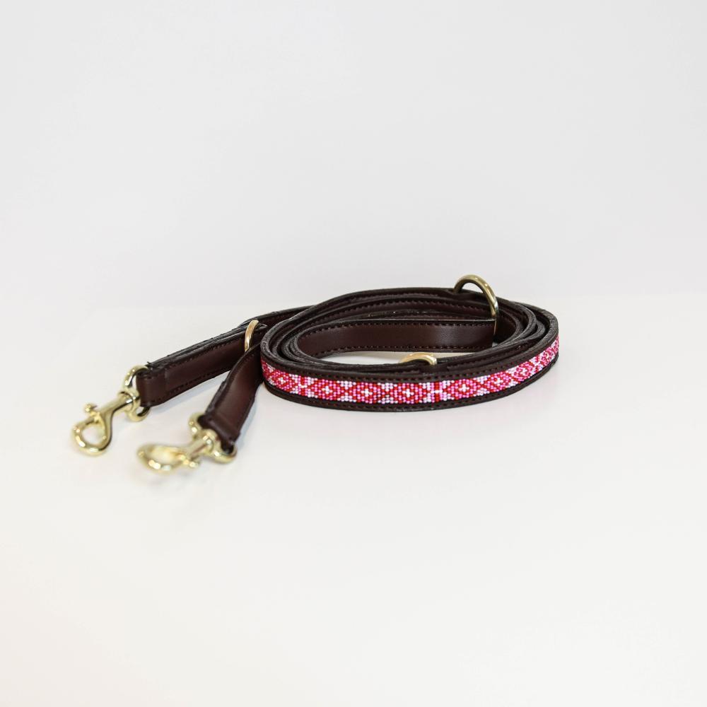 KENTUCKY® DOGWEAR Hundeleine Pearls 250 cm, rosa