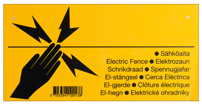 PULSARA Warnschild Universal