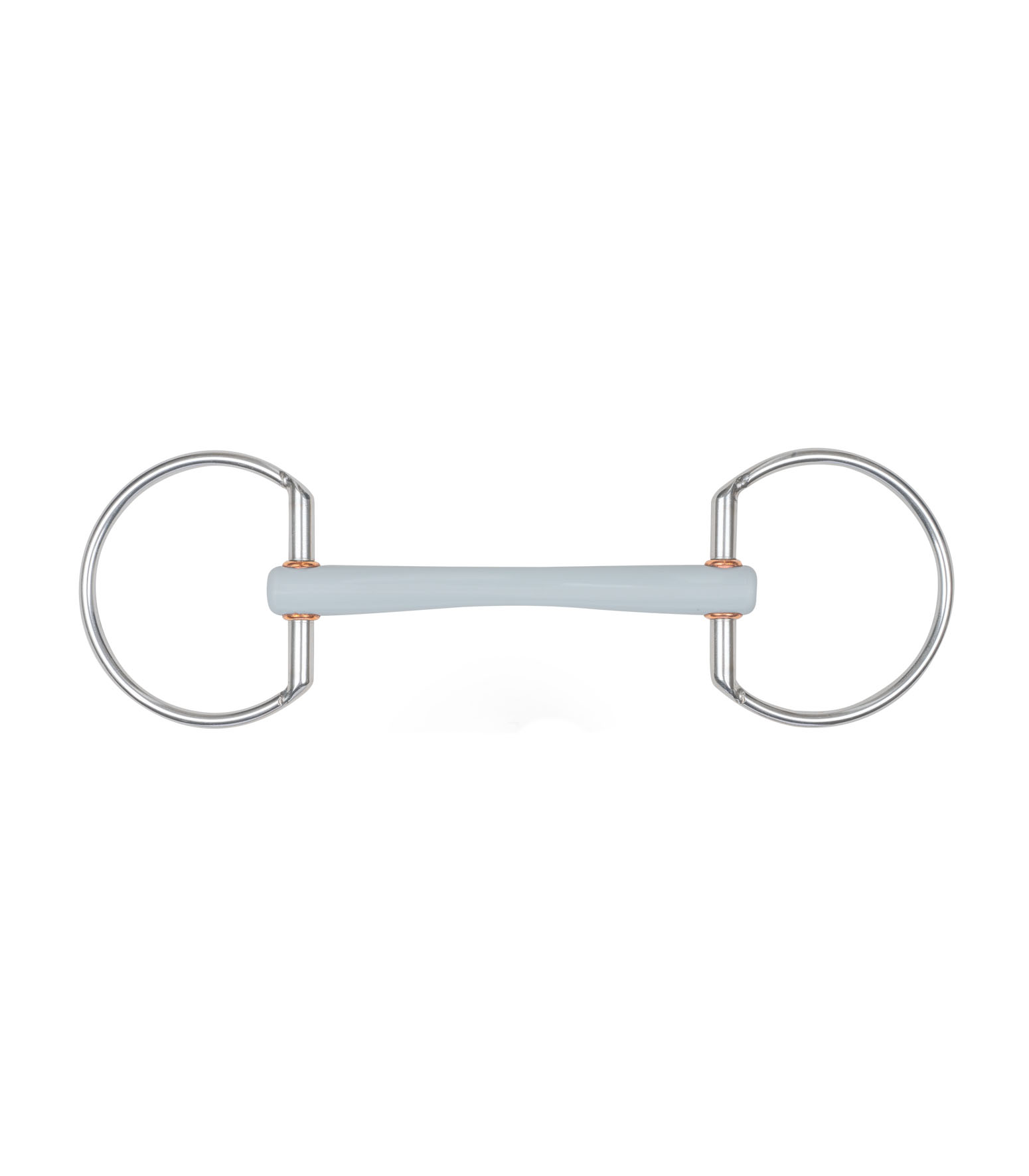 BERIS Olivenkopfgebiss, Comfortstange Dünn, Ring 7,5 cm, soft