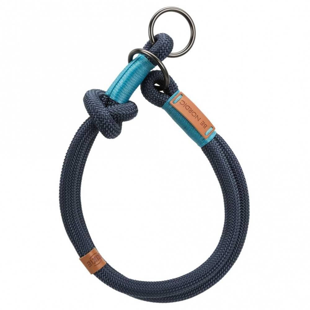 TRIXIE BE NORDIC Zug-Stopp-Halsband, dunkelblau/hellblau