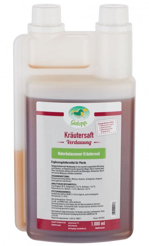 GALOPP Kräutersaft Verdauung