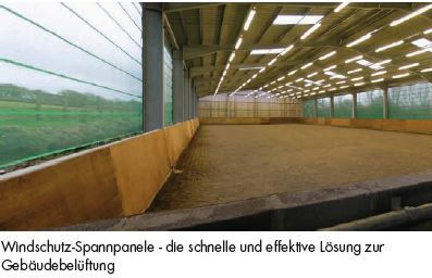 PATURA Windschutz-Spannpanele 7,60 Meter Breite